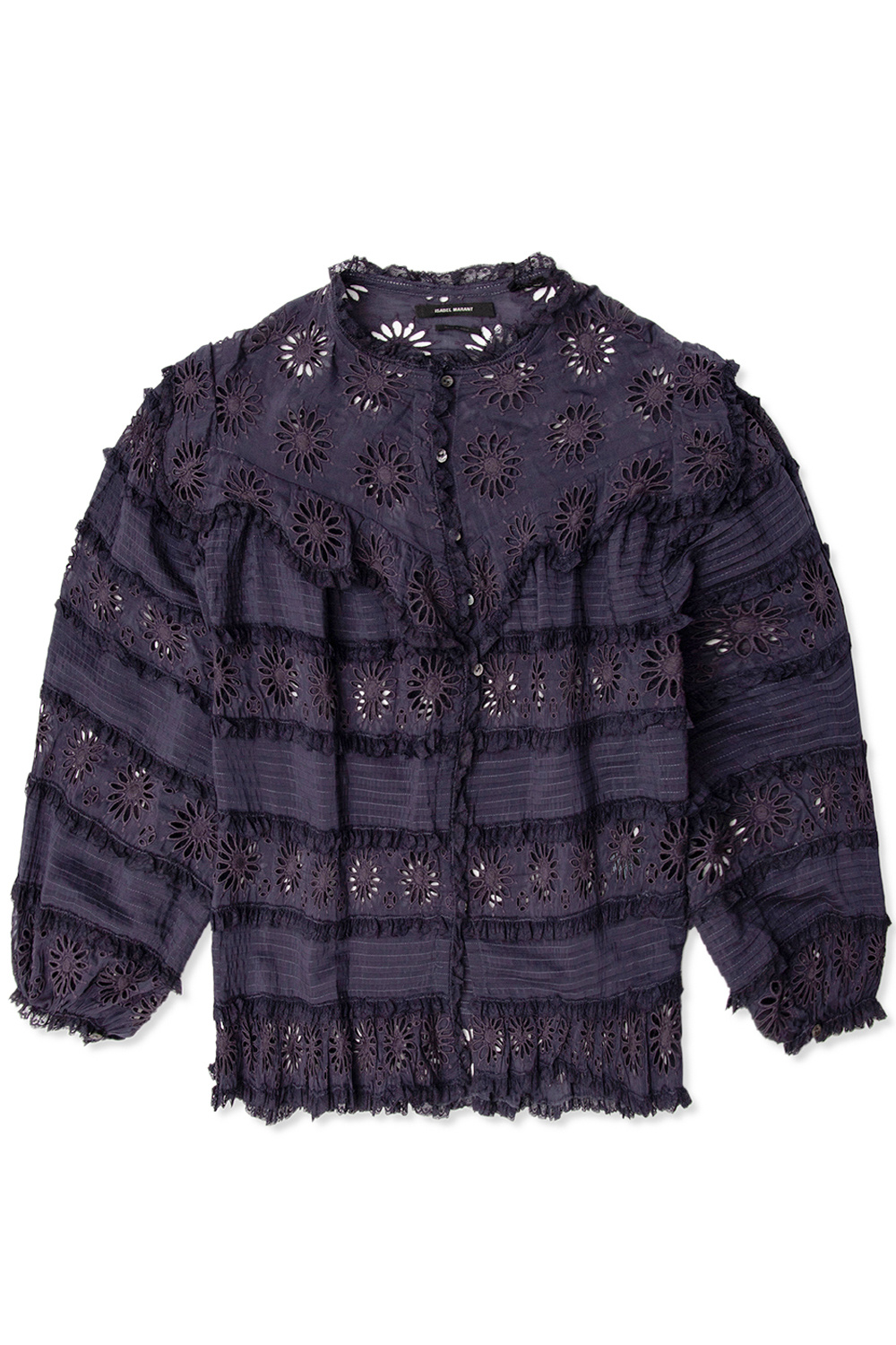 SchaferandweinerShops Niger - 'Dicersei' openwork shirt